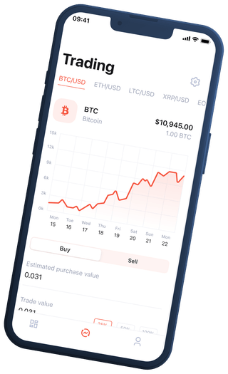 Pastel Fondezza interface de plateforme de trading automatisé de cryptomonnaies